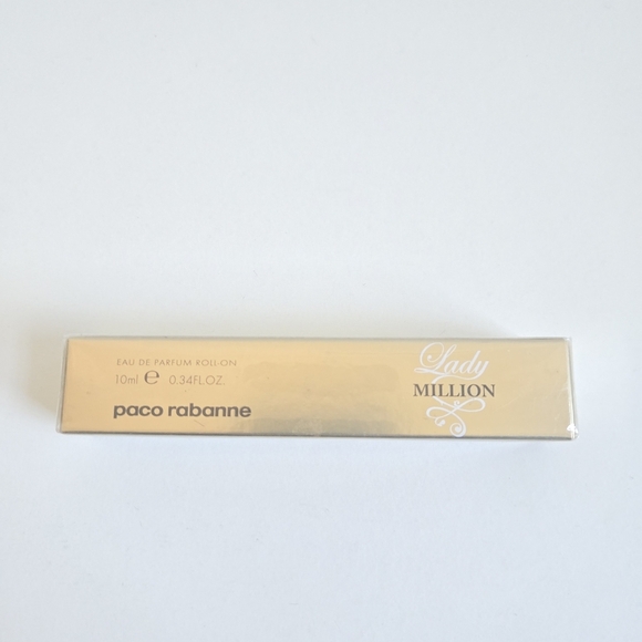 New Paco Rabanne Lady Million Eau De Parfum Roll-On - New Sealed Packaging - Picture 4 of 7